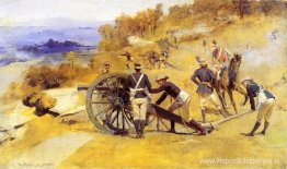 Een batterijveldartillerie, New South Wales Een batterijveldartillerie, New South Wales