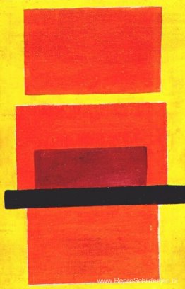 Kleurenschilderij (niet-objectieve compositie) Kleurenschilderij (niet-objectieve compositie)