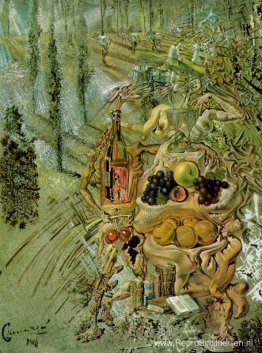 Dionysus spuugt het volledige beeld van Cadaques op het puntje v Dionysus spuugt het volledige beeld van Cadaques op het puntje v