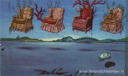 Vier fauteuils in de lucht Vier fauteuils in de lucht