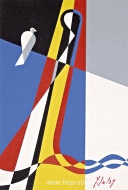 Compositie met vogel Compositie met vogel