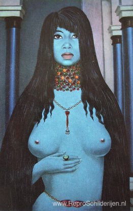 De concubine Vanossa van de Pap De concubine Vanossa van de Pap