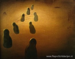 Studie voor deoxyribonucleïnezuur Arabieren Studie voor deoxyribonucleïnezuur Arabieren