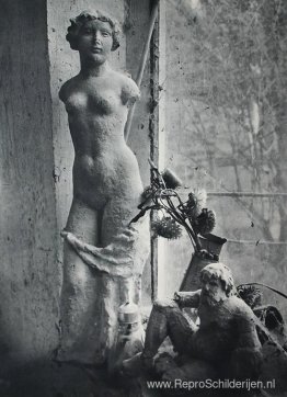 In de studio van Aristide Maillol In de studio van Aristide Maillol
