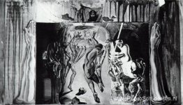 Studie voor de set van 'Romeo en Julia' Studie voor de set van 'Romeo en Julia'