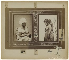 Négresse de Bahia - Indienne botocudo Négresse de Bahia - Indienne botocudo