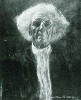 Studie van het hoofd van een blinde man Studie van het hoofd van een blinde man