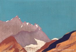 Studie van bergen Studie van bergen