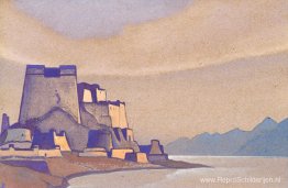 Tibet. Dzong. Tibet. Dzong.