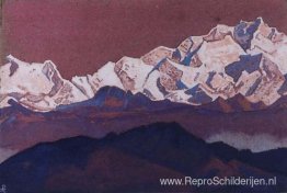 Rotsachtige toppen. Himalaya. Rotsachtige toppen. Himalaya.
