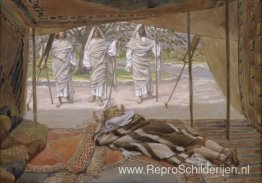 Abraham en de drie engelen Abraham en de drie engelen
