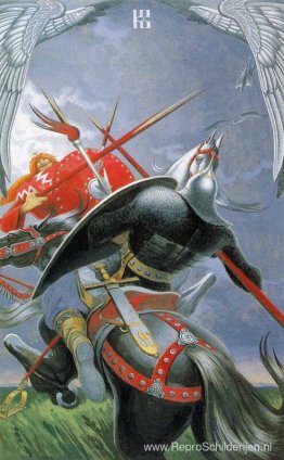 Het duel van Peresvet met Chelubai Het duel van Peresvet met Chelubai