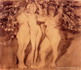 Studie voor "Herfstzon" Studie voor "Herfstzon"