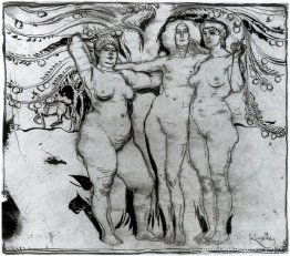 Studie voor "Herfstzon" Studie voor "Herfstzon"