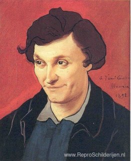 Portret van François-Rupert Carabin Portret van François-Rupert Carabin