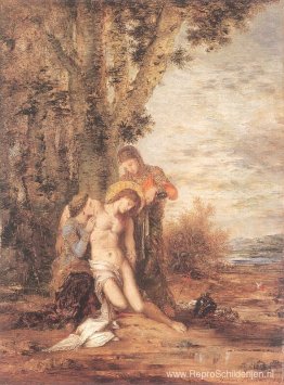 De gemartelde Sint-Sebastiaan De gemartelde Sint-Sebastiaan