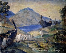 Portage slepen Portage slepen