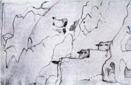 De ruïnes van de gebouwen en rotsachtige grotten van de Anasazi- De ruïnes van de gebouwen en rotsachtige grotten van de Anasazi-