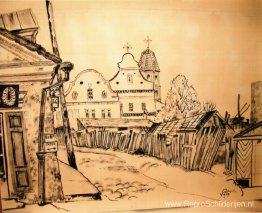 Oude stad in Kaunas Oude stad in Kaunas
