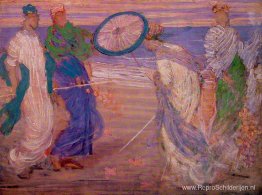 Symfonie in blauw en roze Symfonie in blauw en roze