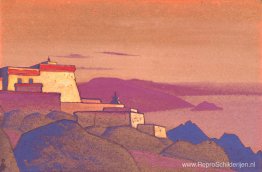 Tibet. Klooster Gelug-pa. Tibet. Klooster Gelug-pa.