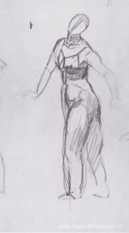 Linker grensvrouw Linker grensvrouw