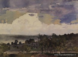 Landschap met meer Landschap met meer