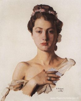 Portret van Alexandra Levchenko Portret van Alexandra Levchenko