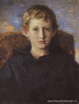 Portret van Boris Vasnetsov, zoon van de kunstenaar Portret van Boris Vasnetsov, zoon van de kunstenaar