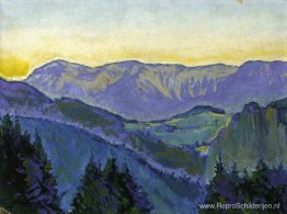 Semmering-landschap Semmering-landschap