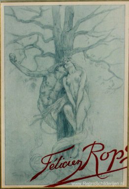 De Duivel en Eva in de Hof van Eden De Duivel en Eva in de Hof van Eden