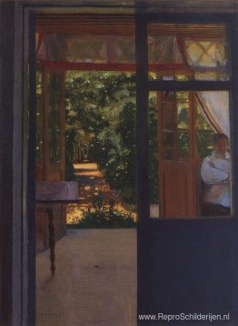 Op het balkon Op het balkon