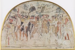 Compositorische studie om zich terug te trekken uit Marignano Compositorische studie om zich terug te trekken uit Marignano