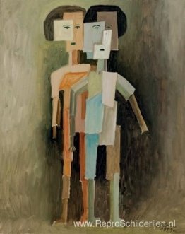 Ruimtelijke duplicatie van een menselijke vorm Ruimtelijke duplicatie van een menselijke vorm