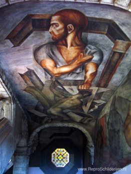Plafond van Colegio de San Ildefonso Plafond van Colegio de San Ildefonso