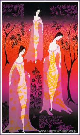 In een gotische tuin In een gotische tuin