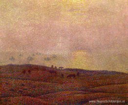 Koeien in een landschap Koeien in een landschap