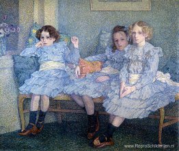 Drie kinderen in het blauw Drie kinderen in het blauw