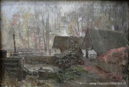 Gebouwen in de dierentuin ten noorden van Kopenhagen Gebouwen in de dierentuin ten noorden van Kopenhagen