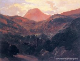 Uitzicht op de Puy de Dôme en Royat Uitzicht op de Puy de Dôme en Royat