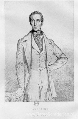 Portret van Lamartine Portret van Lamartine