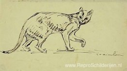 Kat wandelen Kat wandelen
