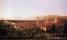 Uitzicht op Florence vanaf San Miniato Uitzicht op Florence vanaf San Miniato