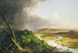 Uitzicht vanaf de berg Holyoke Uitzicht vanaf de berg Holyoke