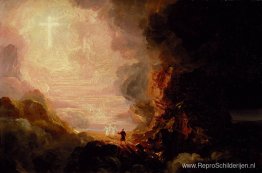 De pelgrim van het kruis aan het einde van zijn reis (onderdeel De pelgrim van het kruis aan het einde van zijn reis (onderdeel
