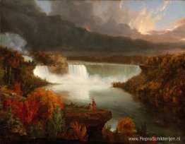 Verre uitzicht op Niagara Falls Verre uitzicht op Niagara Falls