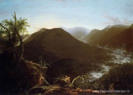 Zonsopgang in het Catskill-gebergte Zonsopgang in het Catskill-gebergte