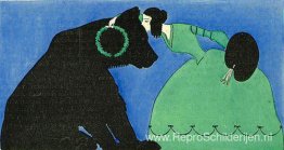 Affiche voor het tijdschrift Berlin Secession, Art and Artist Affiche voor het tijdschrift Berlin Secession, Art and Artist