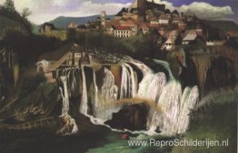 Waterval bij Jajce Waterval bij Jajce