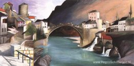 Romeinse brug bij Mostar Romeinse brug bij Mostar